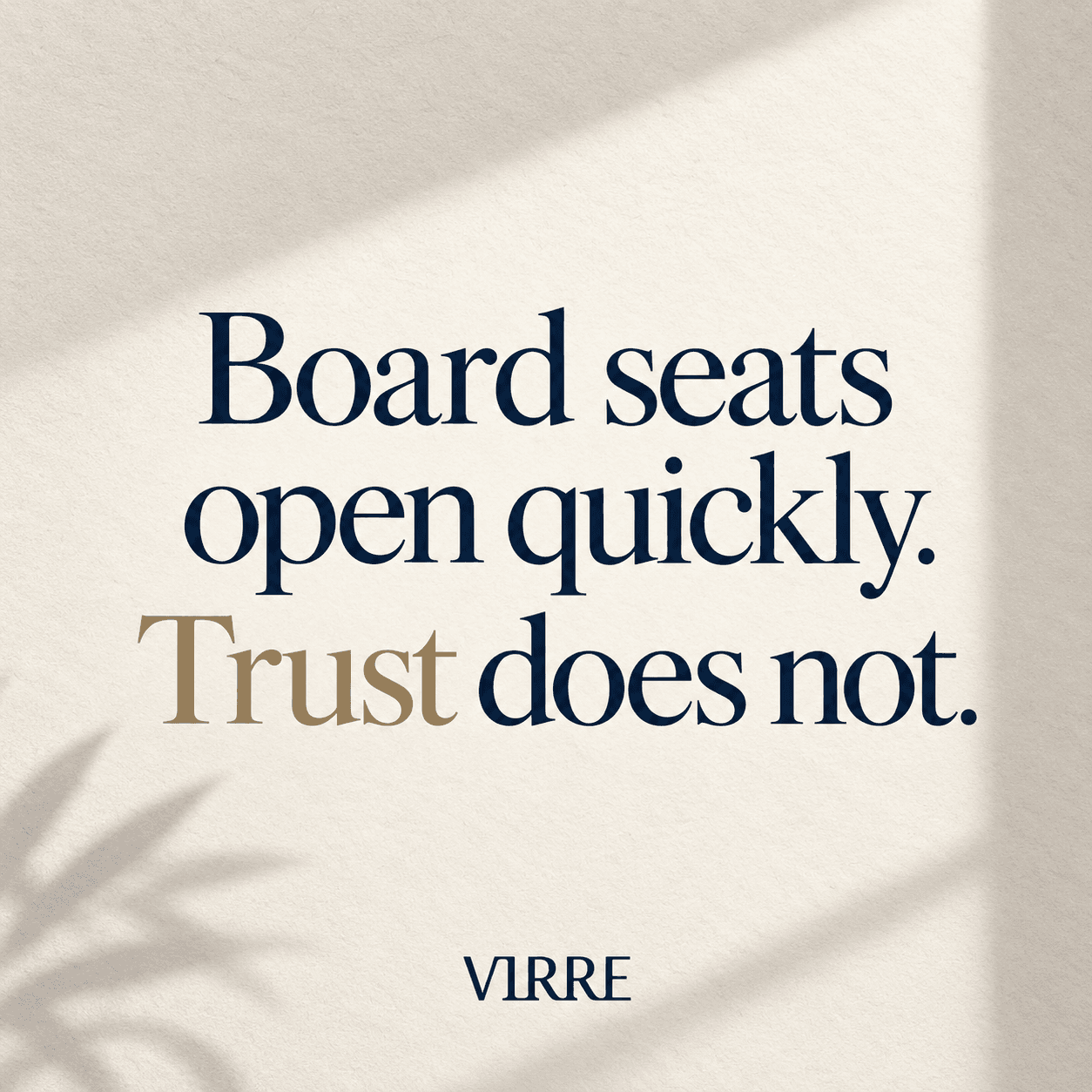 How to Build a Board Network Before You Need a Board Seat