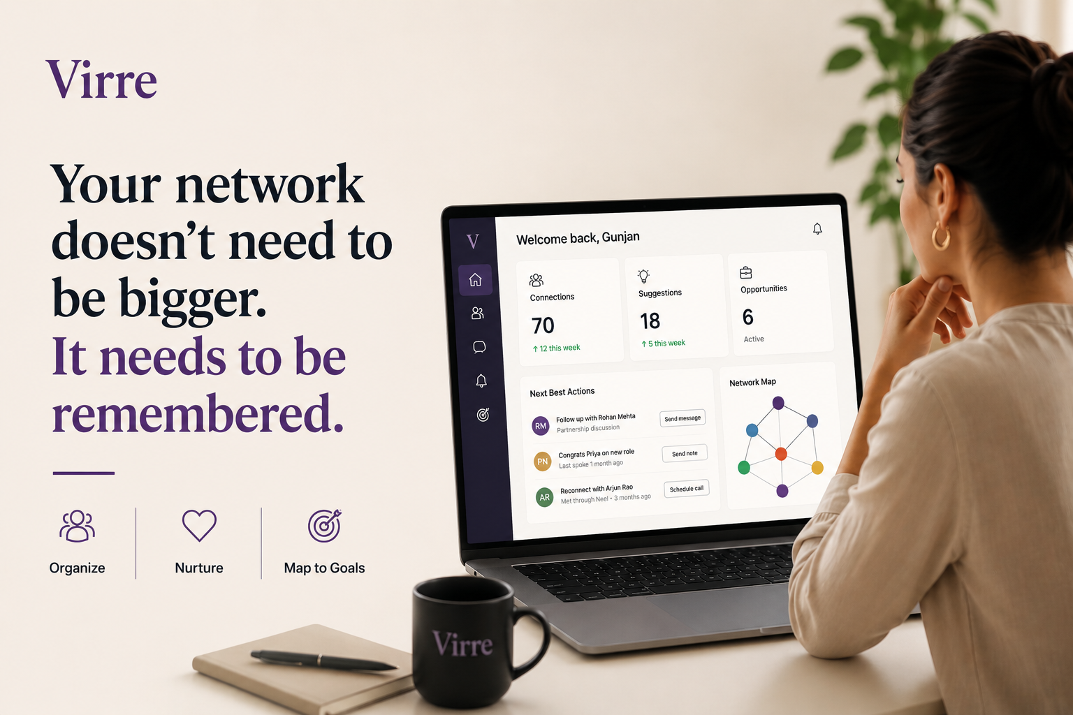 Your Network Doesn't Need to Be Bigger. It Needs to Be Remembered.